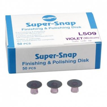 Super-Snap Disk Replacement, Violet, Medium, 50/pk by SurgiMac