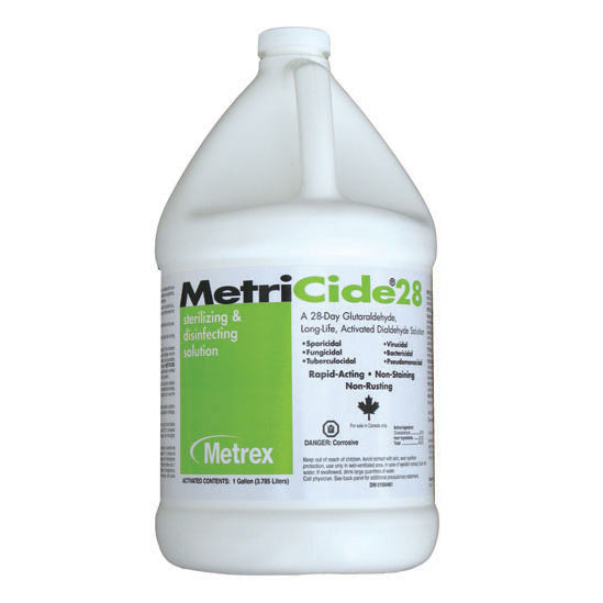 MetriCide 28 High-Level Disinfectant/ Sterilant, 2.5% Glutaraldehyde, Contains