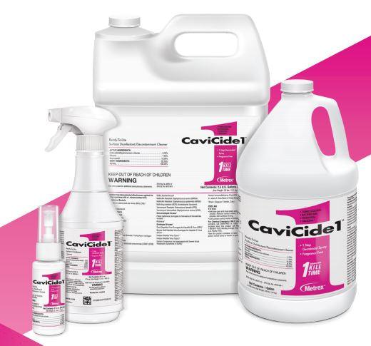 CaviCide1 Surface Disinfectant/ Decontaminant Cleaner, 1 gal Capacity (Case of 4)