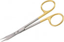 Dental Goldman Fox Scissor 13cm with TUNGSTEN CARBIDE inserts - Straight