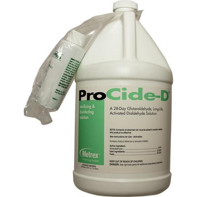 ProCide D 2.5% Glutaraldehyde Sterilant Solution - 1 Gallon Bottle. Long life