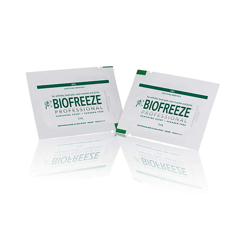 Topical Pain Relief Biofreeze® 3.5% Strength Menthol Topical Gel 100 per Box