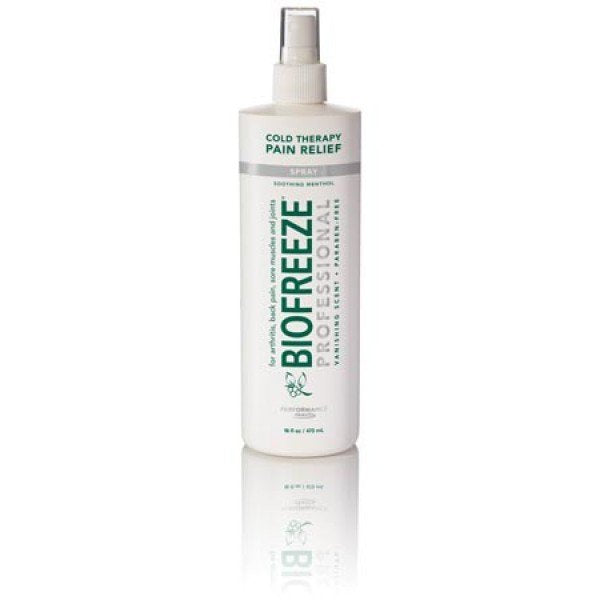 Biofreeze 16 oz Spray Pump Bottle, Colorless