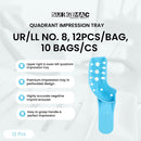 SurgiMac Disposable Dental Perforated Plastic Impression Trays