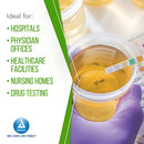 Dynarex Specimen Containers, Non-Sterile, Bulk Packaged Specimen Cups with Lids, 1 Box of 500