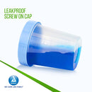 Dynarex Specimen Containers, Non-Sterile, Bulk Packaged Specimen Cups with Lids, 1 Box of 500