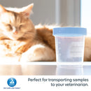 Dynarex Specimen Containers, Non-Sterile, Bulk Packaged Specimen Cups with Lids, 1 Box of 500