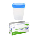 Dynarex Specimen Containers, Non-Sterile, Bulk Packaged Specimen Cups with Lids, 1 Box of 500