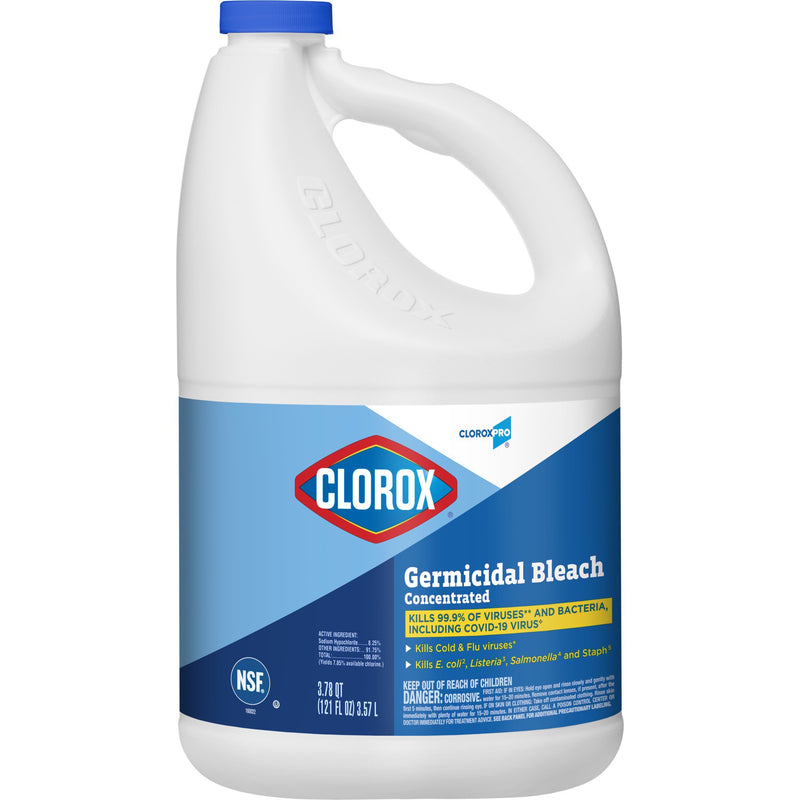 CloroxPro Clorox Bleach Germicidal Manual Pour Liquid Concentrate 121 oz