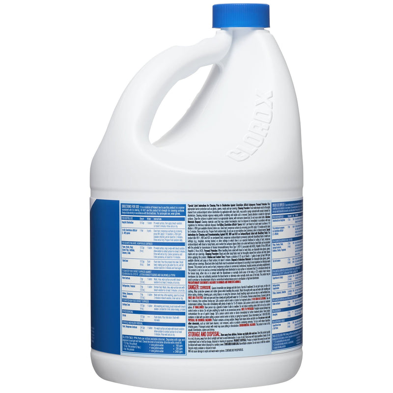 CloroxPro Clorox Bleach Germicidal Manual Pour Liquid Concentrate 121 oz