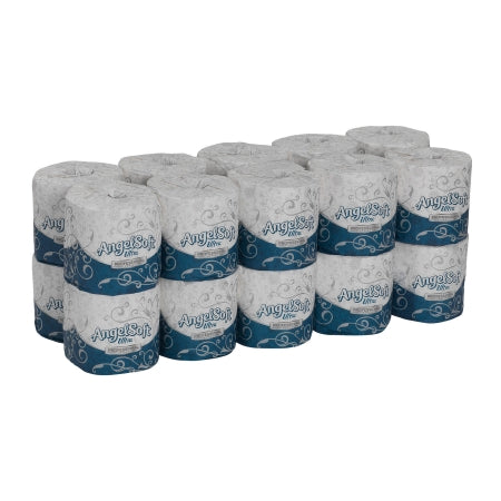 Toilet Tissue Angel Soft Ultra Professional Series® White 2-Ply Standard Size Cored Roll 400 Sheets 4 X 4-1/2 Inch