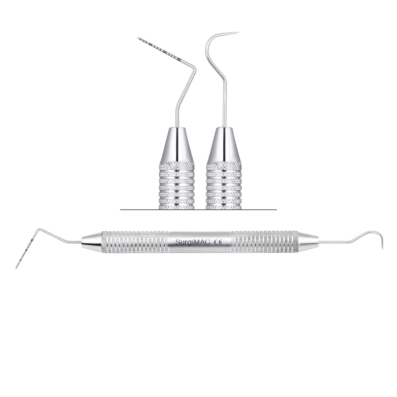 Sonde Per Protesi Chirurgiche 12 Sonde Dentali Explorer 23 Strumenti Chirurgici In Acciaio - Foto 10