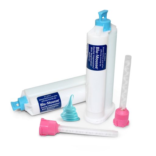 Blu-Mousse Classic Peppermint (2-Min. Set) | S437S | | Bite registration, Dental, Dental Supplies, Impression materials | Parkell | SurgiMac