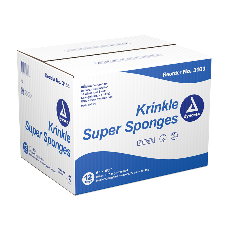 SurgiMac_Medical_Supply_Krinkle Gauze Rolls And Sponges - Sterile & Non-Sterile
