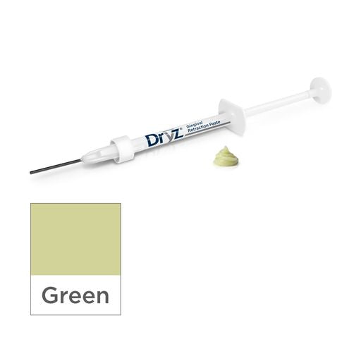 Dryz Retraction Paste (Syringes - Green) | S180 | | Dental, Dental Supplies, Retraction materials, Retraction systems | Parkell | SurgiMac