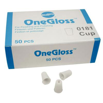OneGloss Polisher, Cup, 50/pk by SurgiMac