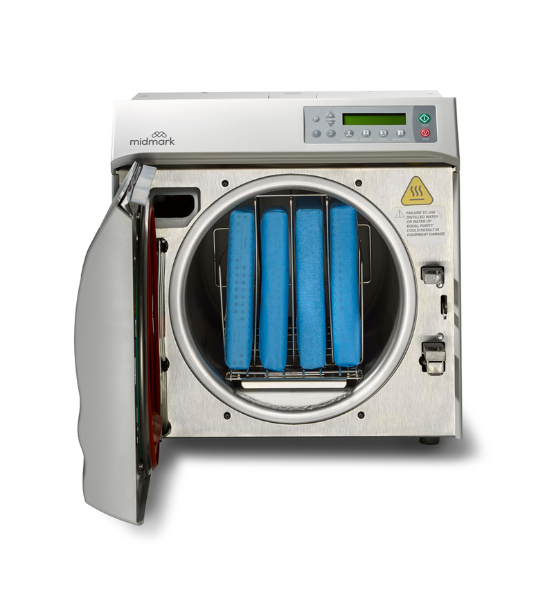 Ritter M11 Tabletop Autoclave Steam 11 Inch Diameter X 18 Inch Depth Automatic Door