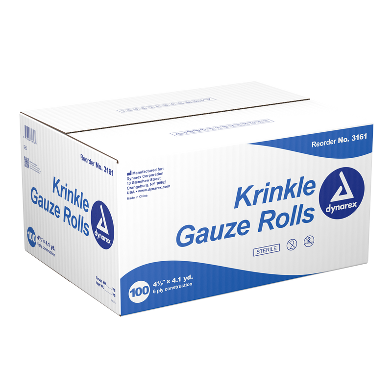 SurgiMac_Medical_Supply_Krinkle Gauze Rolls And Sponges - Sterile & Non-Sterile