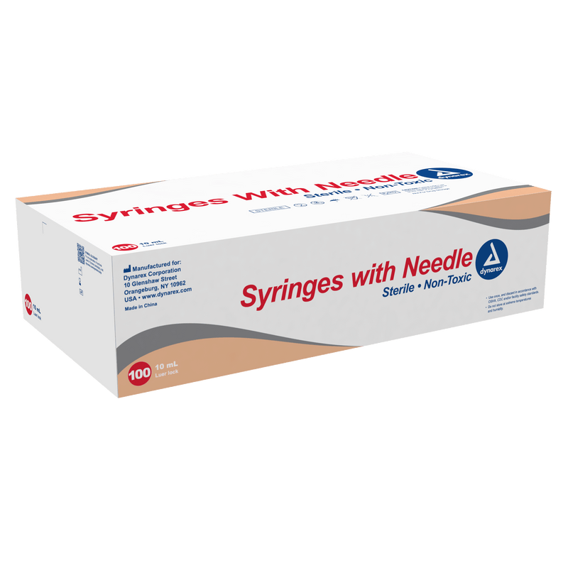 SurgiMac_Medical_Supply_Syringes With Needle - 10cc - 22G, 1.5" needle 2