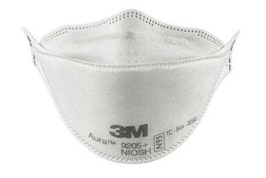10-Pack Of 3M Aura NIOSH N95 Respirator Masks - White 1870+ (Exp. 2026)