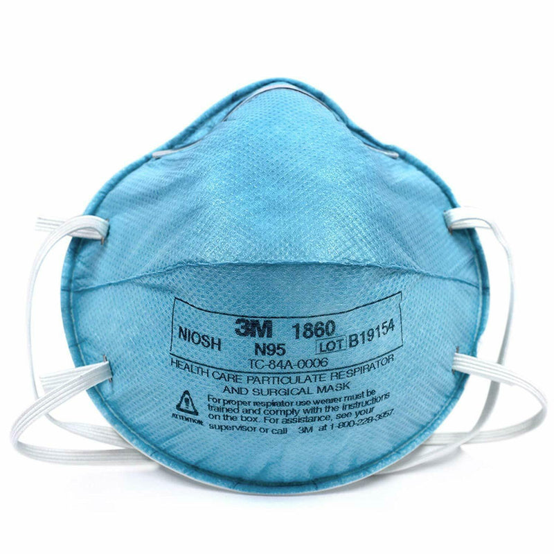 SurgiMac Dental District Medical Supply - 3M N95 Health Care Particulate Respirator Surgical Face Mask 1860 