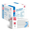 SurgiMac Dental District Medical Supply - BASIC Medical Synmax Vinyl Exam Gloves - Latex-Free & Powder-Free 