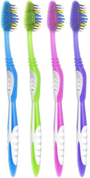 SurgiMac Dental District Medical Supply - Colgate Extra Clean Toothbrush, Full Head, Soft - 6 Count 