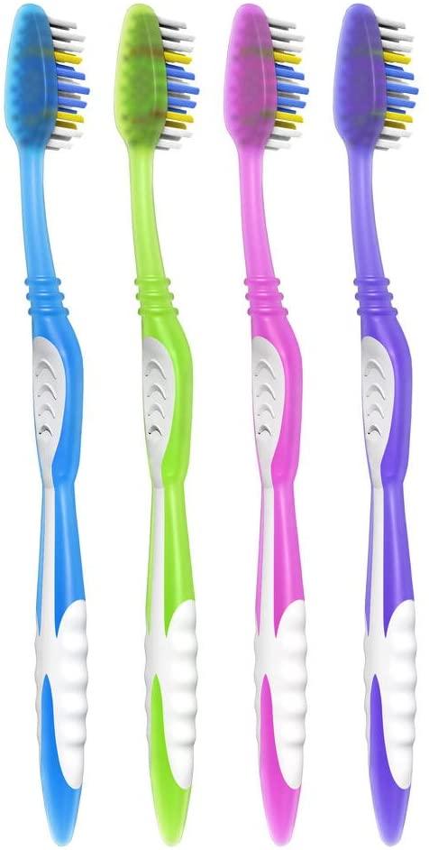 SurgiMac Dental District Medical Supply - Colgate Extra Clean Toothbrush, Full Head, Soft - 6 Count 
