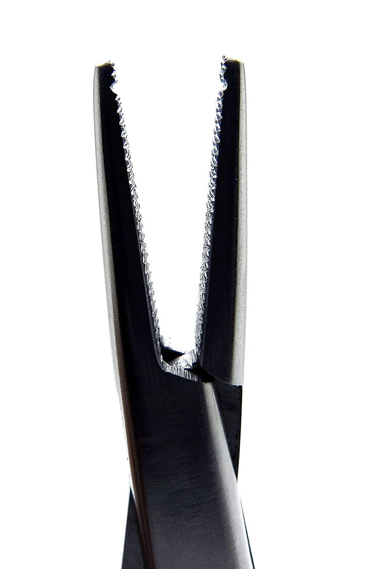 SurgiMac Dental District Medical Supply - Dental Mathieu Hole Tip Needle Holder 14cm Orthodontic Instruments 