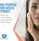 SurgiMac Dental District Medical Supply - Dynarex Non-Sterile Non Woven Sponge, 4x4 Inch, 200 Count 