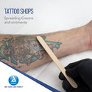 SurgiMac Dental District Medical Supply - Dynarex Tongue Depressor Senior, Sterile, 6 Inches, 100 Count 