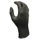 SurgiMac Dental District Medical Supply - Exam Glove Touch of Life™ NonSterile Nitrile Textured Fingertips Black Chemo Tested 