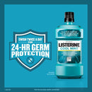 SurgiMac Dental District Medical Supply - Listerine Cool Mint Antiseptic Mouthwash for Bad Breath, Travel Size 3.2 oz - Pack of 12 