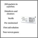SurgiMac Dental District Medical Supply - McKesson Sterile 70% Isopropyl Alcohol Prep Pads - Individually-Wrapped Packets, Medium 