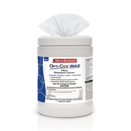 SurgiMac Dental District Medical Supply - Micro-Scientific Opti-Cide Max Disinfecting Wipes - Hospital Grade EPA Registered Disinfectant Cleaner 
