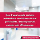 SurgiMac Dental District Medical Supply - Micro-Scientific - OS12-018 Opti-Scrub Antimicrobial Liquid Soap, Broad Spectrum, Non-Drying, 18 Ounce 