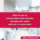 SurgiMac Dental District Medical Supply - Micro-Scientific - OS12-018 Opti-Scrub Antimicrobial Liquid Soap, Broad Spectrum, Non-Drying, 18 Ounce 