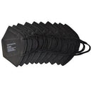 SurgiMac Dental District Medical Supply - Powecom KN95 Face Masks, Adult, One Size, 10 Per Pack - Black 