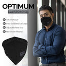 SurgiMac Dental District Medical Supply - Powecom KN95 Face Masks, Adult, One Size, 10 Per Pack - Black 