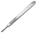 SurgiMac Dental District Medical Supply - Scalpel Graduated Handle No. 4 Dental Surgical Stainless Steel Instruments 