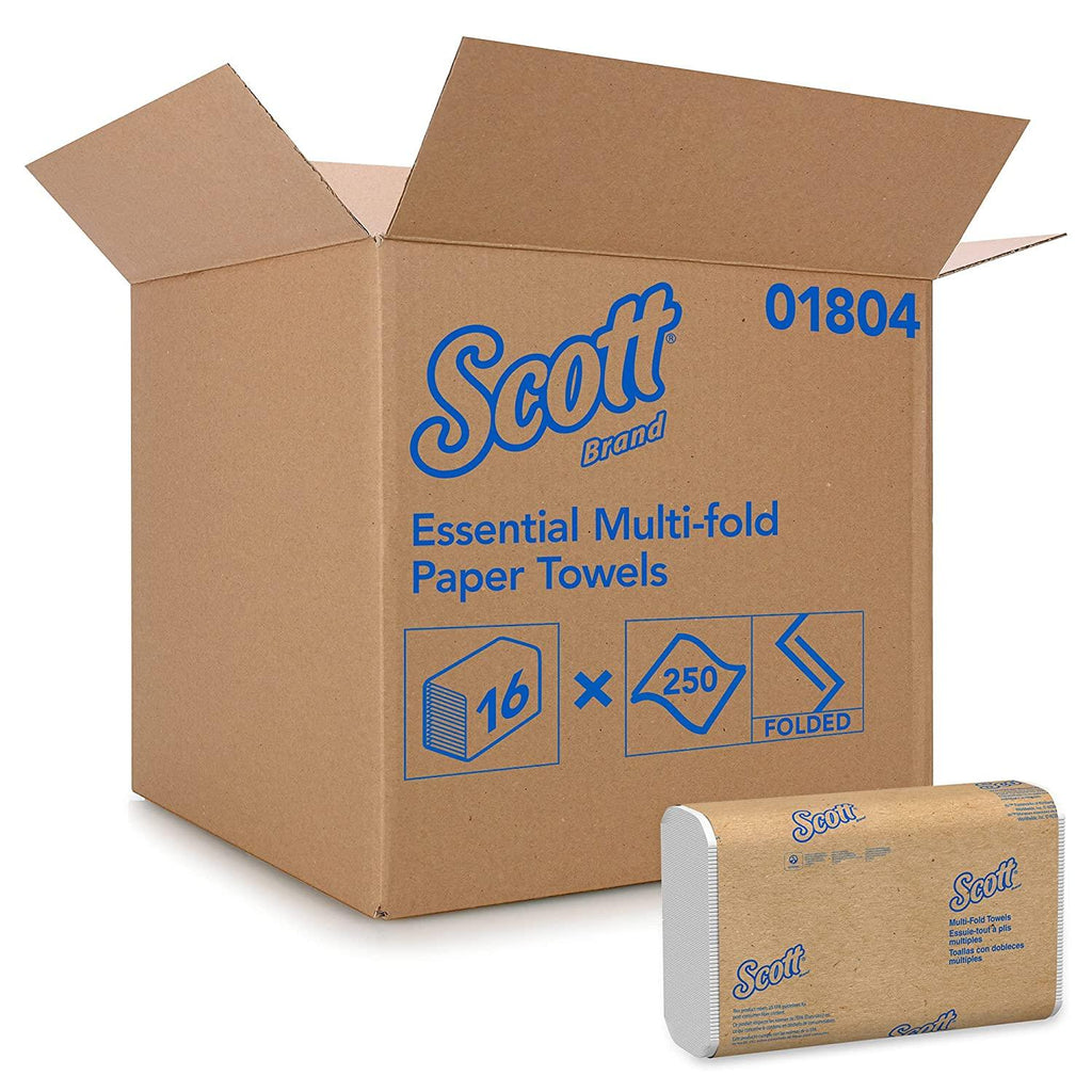 Scott® Multi-Fold Paper Towels - White 16x250 Sheets