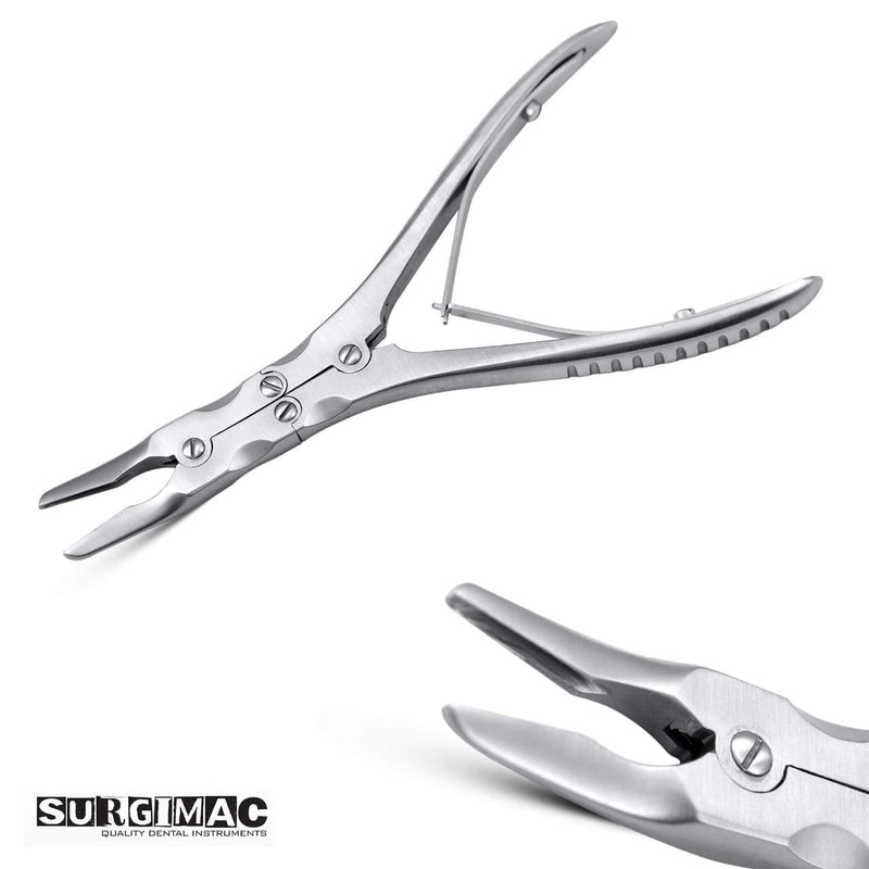 SurgiMac Dental District Medical Supply - Stille-Luer Bone Rongeur 8.75" Straight Double Action 