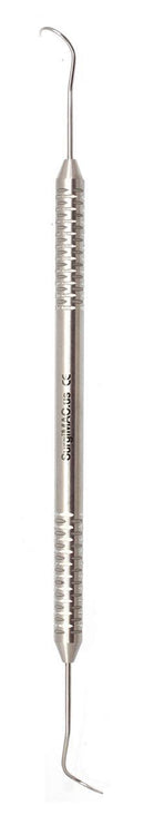 SurgiMac Dental District Medical Supply - SurgiMac Explorer – 2A, Pigtail, (Double Sided) Standard Handle 