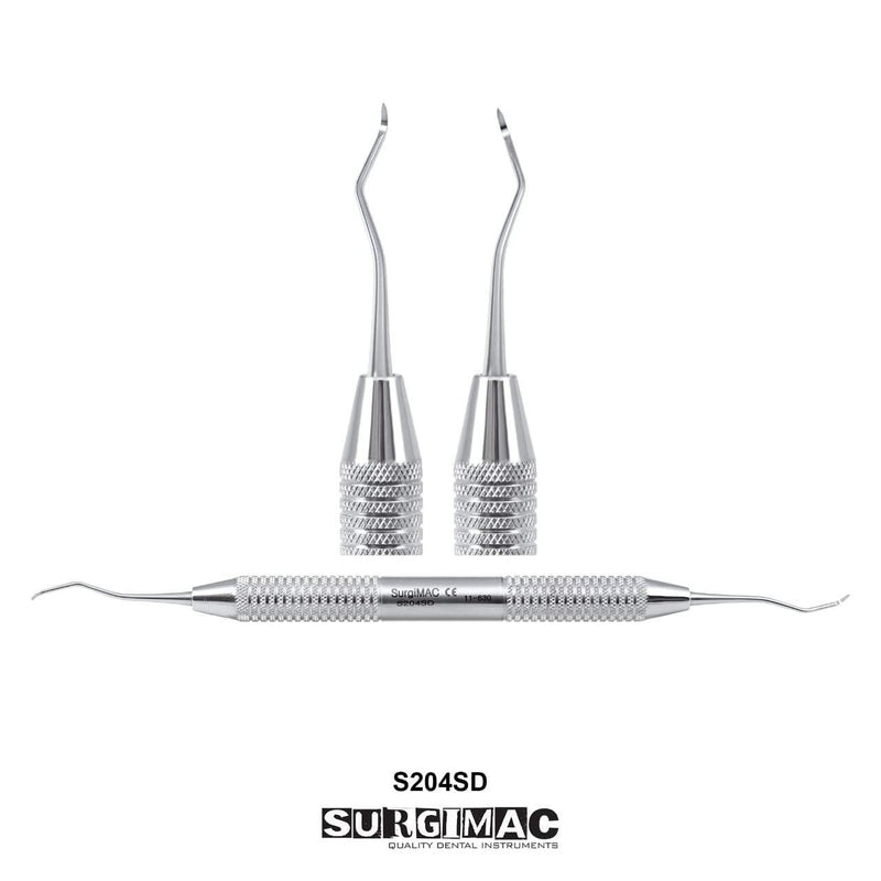 SurgiMac Dental District Medical Supply - SurgiMac MacAir Sickle Scaler 204SD Stainless Steel, 1/Pk 