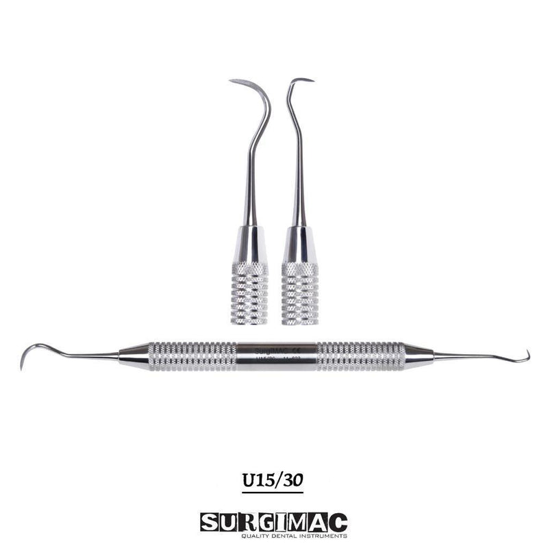 SurgiMac Dental District Medical Supply - SurgiMac U15-30 Dental Sickle Scaler, Anterior, Towner Jacquette, U15/30 