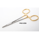 SurgiMac Dental District Medical Supply - Webster Needle Holder w/ Gold Handles, 1/Pk. Tungsten Carbide 