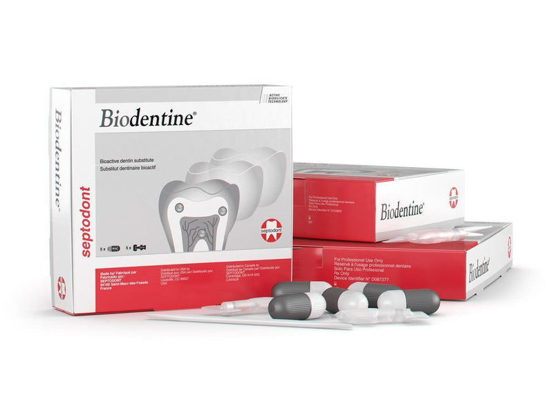 Septodont Biodentine Bioactive Dentin Substitute, box of 5 - .18 ml unit dose capsules - SurgiMac