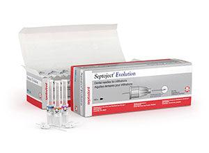 Septoject Evolution 30 Gauge Short 25 mm Infiltration Disposable Dental Needle - SurgiMac